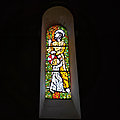 Saint-Yaguen, église Saint-Jacques-le-Majeur, vitrail ambigu (40)
