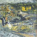 Automne tant attendu- acryl 2015- 40X40cm- (n°36)