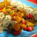Filet de perche aux légumes citronnés (La cuiller en bois)