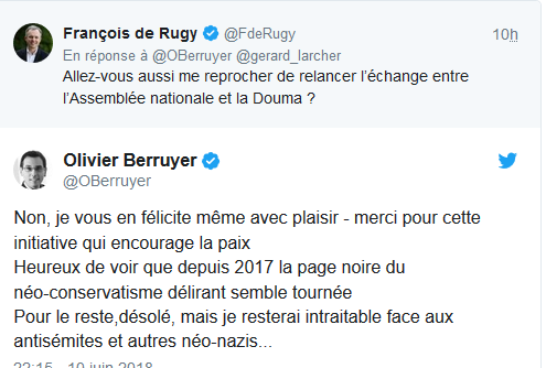 ECHANGE DE RUGY BERRUYER