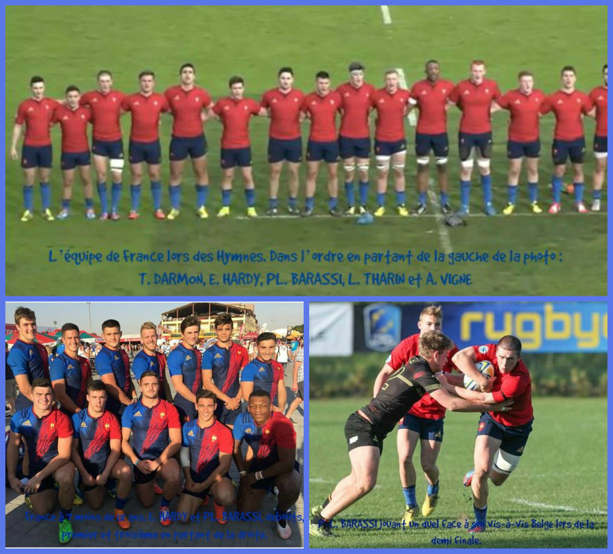 Bilan du Pôle Espoir Rugby de l'année 20152016 Journal électronique