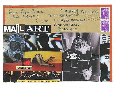 mail art Cobra recto