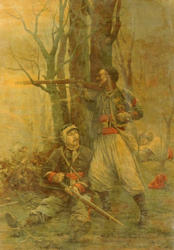 Monge, Le turco Ben Kaddour à Lorcy, 1892