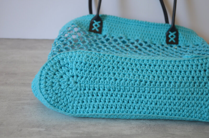 Sac crochet façon filet- la chouette bricole-tuto Crochet (14)