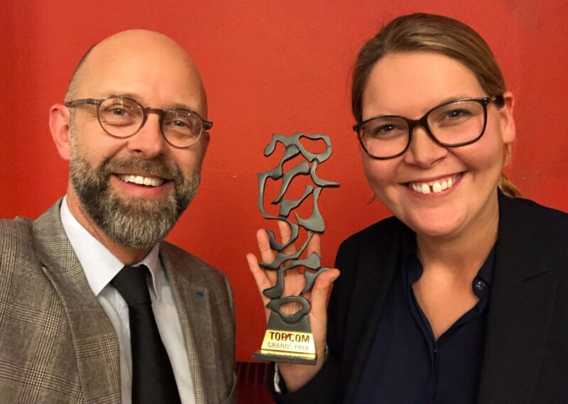 Frederic FOUGERAT et Agathe WEIL Top Com 2018