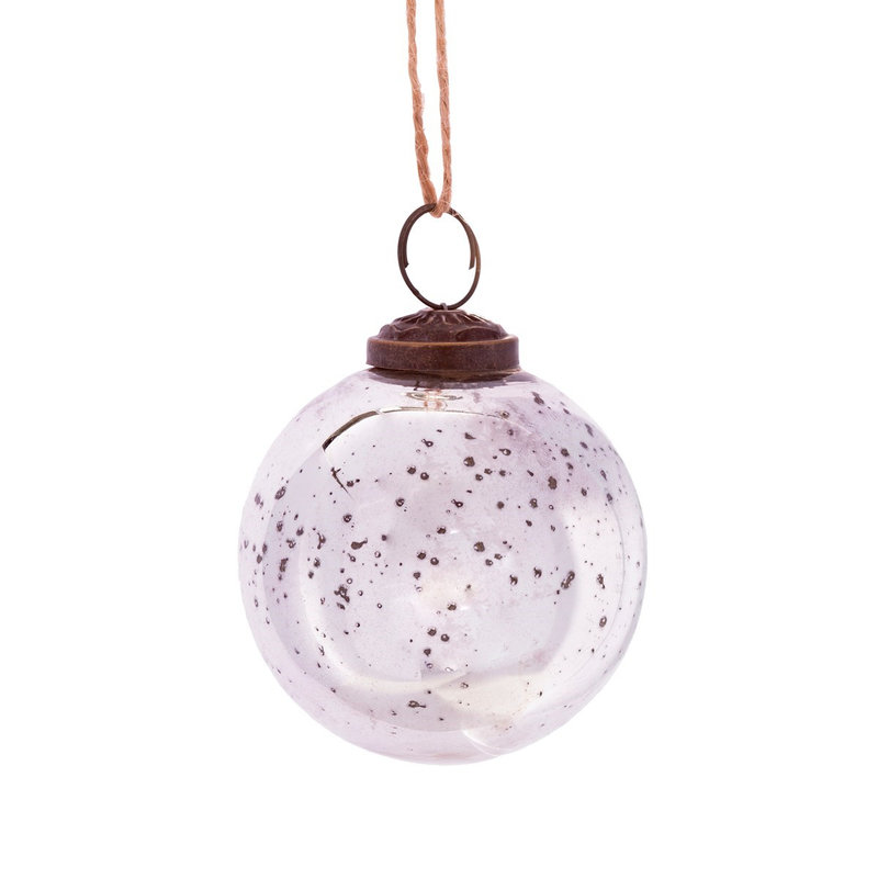boule de noel argent