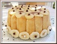 charlotte chocolat banane charlotte chocolat banane