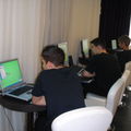 C' etait hier a nice : le grand cafe des arts du mamac ou avait eu lieu la derniere fete de l'internet au printemps 2005 a nice 