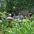 Pique nique convivial entre ami(e)s jardinautes