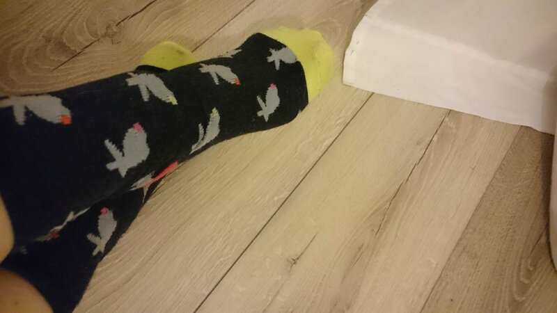 chaussettes poissons