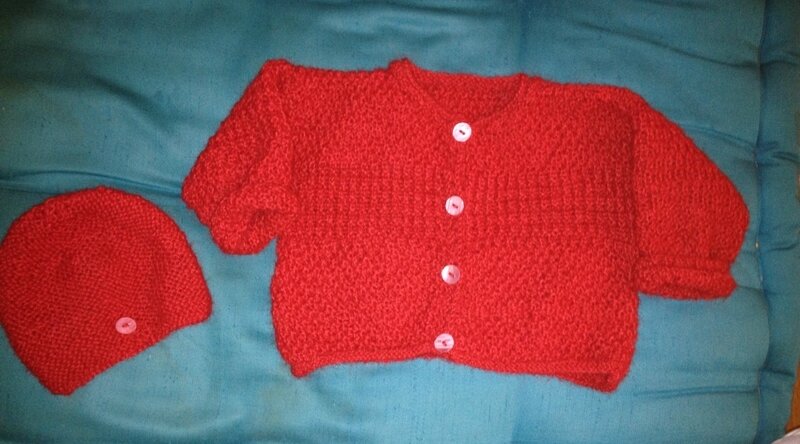 gilet rouge