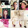Une semaine à l'atelier # 72 : entre mariage champêtre et customisation des copines ...