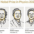 Prix nobel de physique 2023 : les lasers ultrarapides, la physique attoseconde... et la france récompensée !