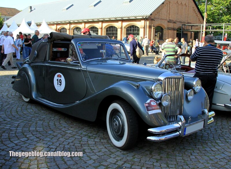 Jaguar MKV drophead coupe de 1949 (Paul Pietsch Classic 2014) 01