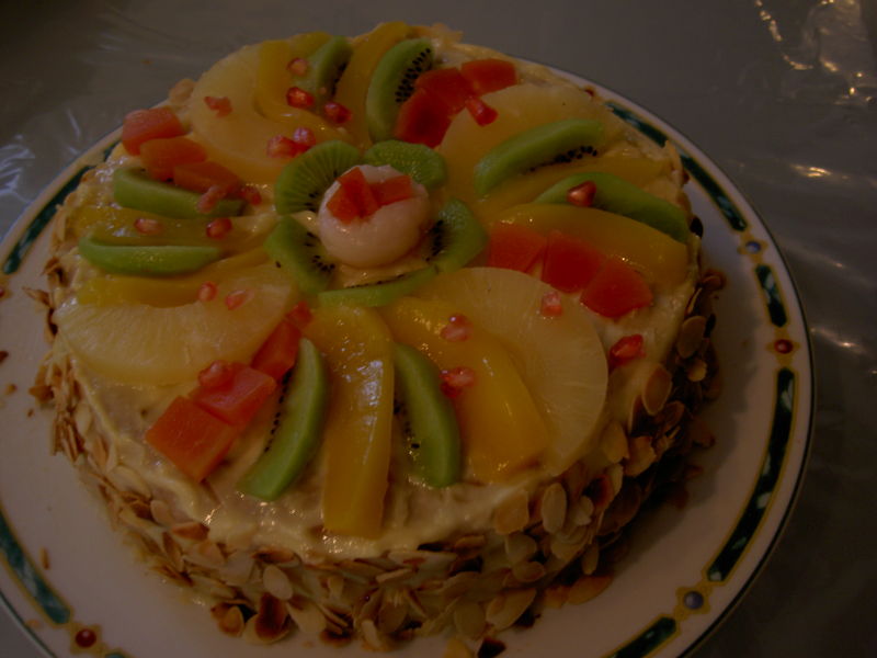 Gateau De Fruits Exotiques Pat Cuisine