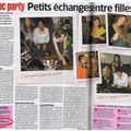 Un article sur les soirées troc dans téléloisirs