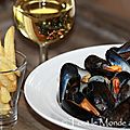 Moules marinières à la crème