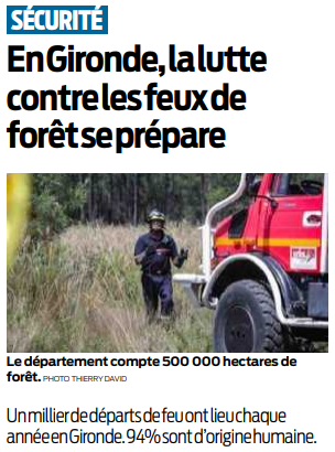 2019 06 27 SO Lutte contre les incendies en Gironde