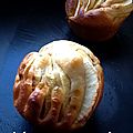 Muffins aux pommes pain d'épices et miel