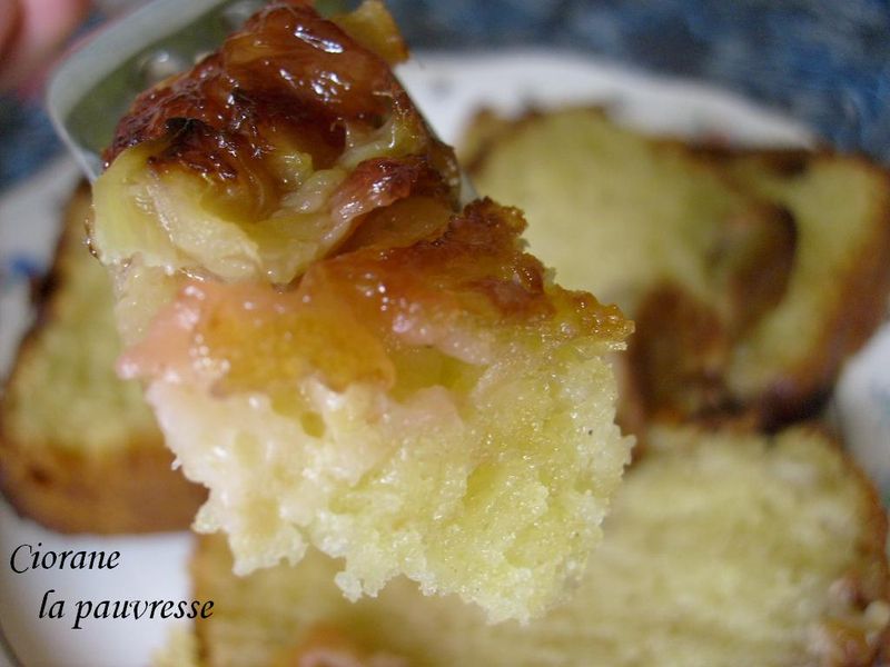 Gateau A La Rhubarbe La Cuisine De Quat Sous