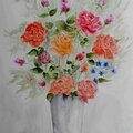 Bouquet de roses (format 76x57)