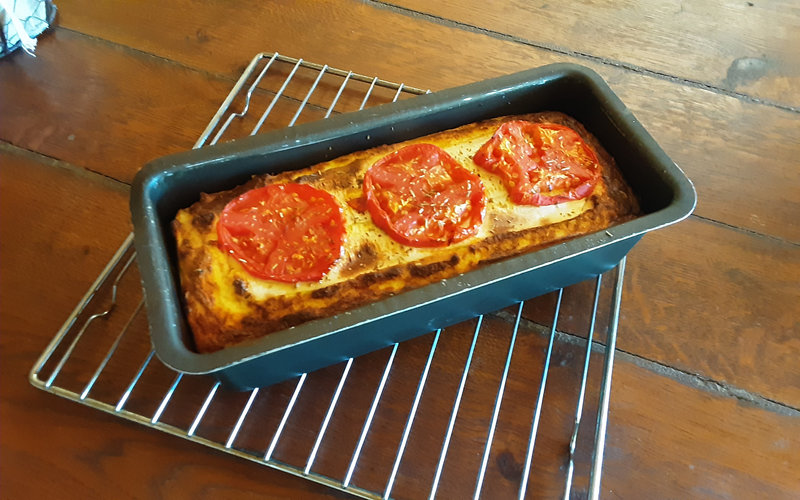 Terrine de saumon fumé et légumes d’été à la ricotta 🥒🫑🐋🍅 L'arche de