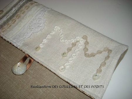 POCHETTE MARIE MADE DETAILS INITIALES