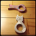 Ronds de serviettes animaux!