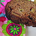 Cake pomme-rhubarbe ( à la compote )