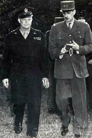 Eisenhower & de Gaulle