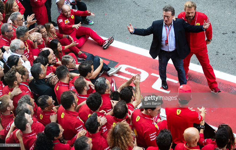 ferrari-ceo-louis-c-camilleri-celebrates-with-the-ferrari-team-after-picture-id1173160961