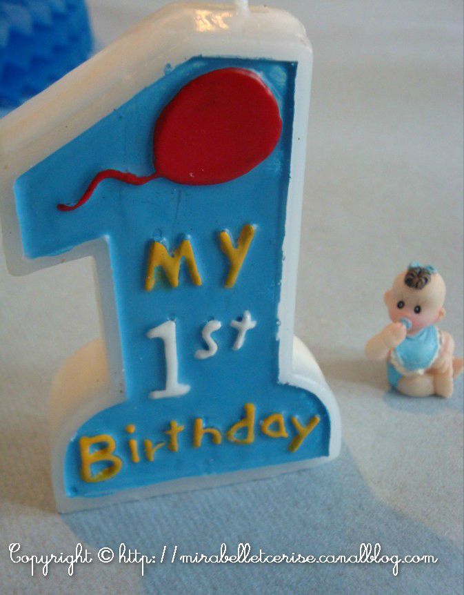 Recette de gâteau d'anniversaire pour bébé de 1 an : Cupcakes  d'anniversaire 