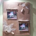 Exemple de pèle mêle sur toile - sur commande 