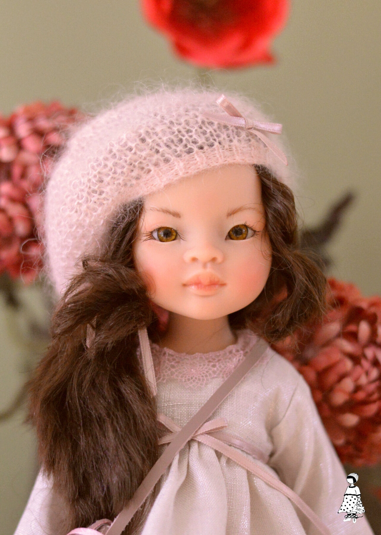 Lily ou la naissance d'une poupée - Les ateliers Mina couture: Art doll