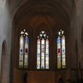 Abbaye d'Ambronay, les vitraux