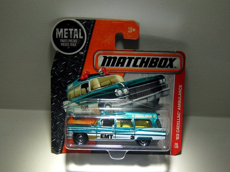 Cadillac Ambulance de 1963 (Matchbox 2017)