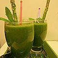 Green smoothie aux asperges (and other green stuff)