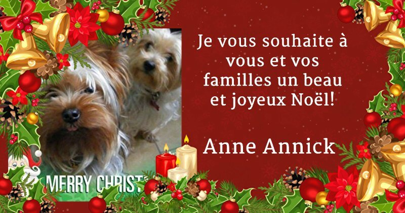 Bon réveillon et Joyeux Noël ! - Anne et ses Créas