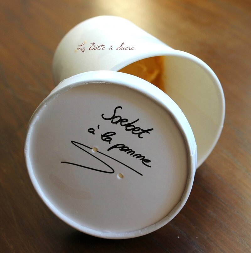 Sorbet pommes