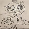 Jean-Michel Basquiat (1960-1988)(Attributed), Skull
