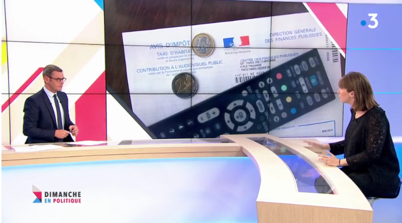 REDEVANCE AUDIOVISUELLE UNIVERSELLE AURORE BERGE MEDIA DIXIT WORLD