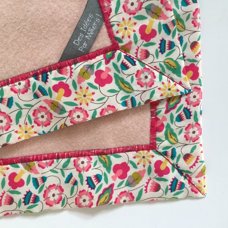 Tuto couverture de naissance - cadeau de naissance - des idees par milliers - Liberty bobo