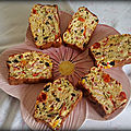 Cake au trio de poivrons 