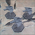 Aeronautica imperialis - intercepteurs xiphons prêts à prendre des couleurs !
