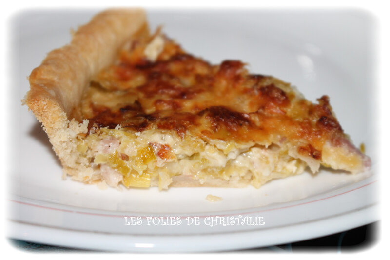 Tarte poireaux 7