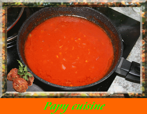 Anim rea sauce tomate