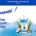 Nouveau chez aloébarbacaro : l'aloé liquid soap !