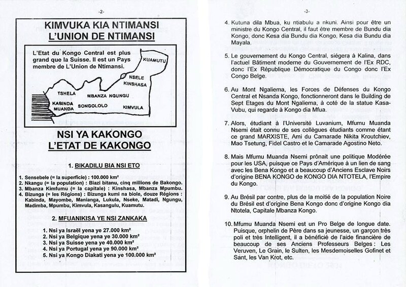 LES INSTITUTIONS DU KONGO b