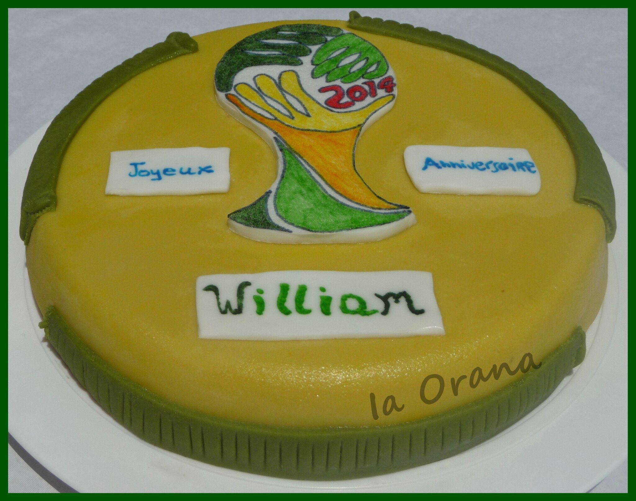 Gateau Coupe Du Monde De Football 14 Fifa World Cup Cake Mes Petits Gateaux Rigolos