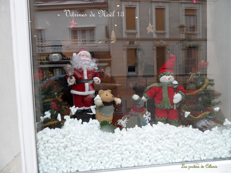 vitrines de Noël §13 , Les jardins de Célanie
